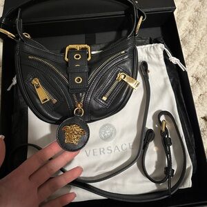Mini Versace x Dua Lipa handbag with crossbody strap & box. Open to offers